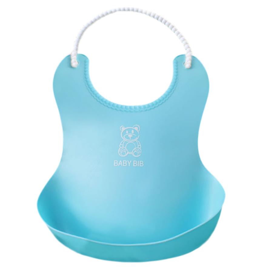 Silicone Baby Bibs Waterproof Feeding Bibs